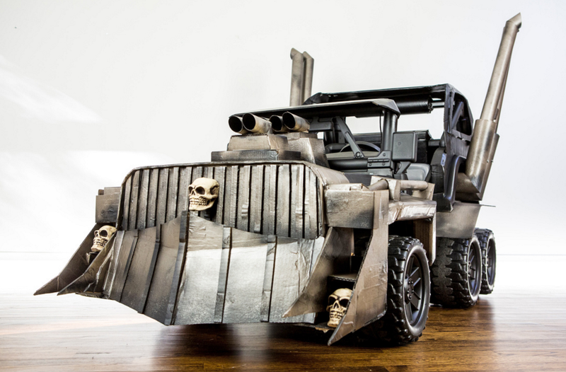Illustration for article titled Your Halloween Costume Will Never Be As Amazing As This Mad Max Power Wheels